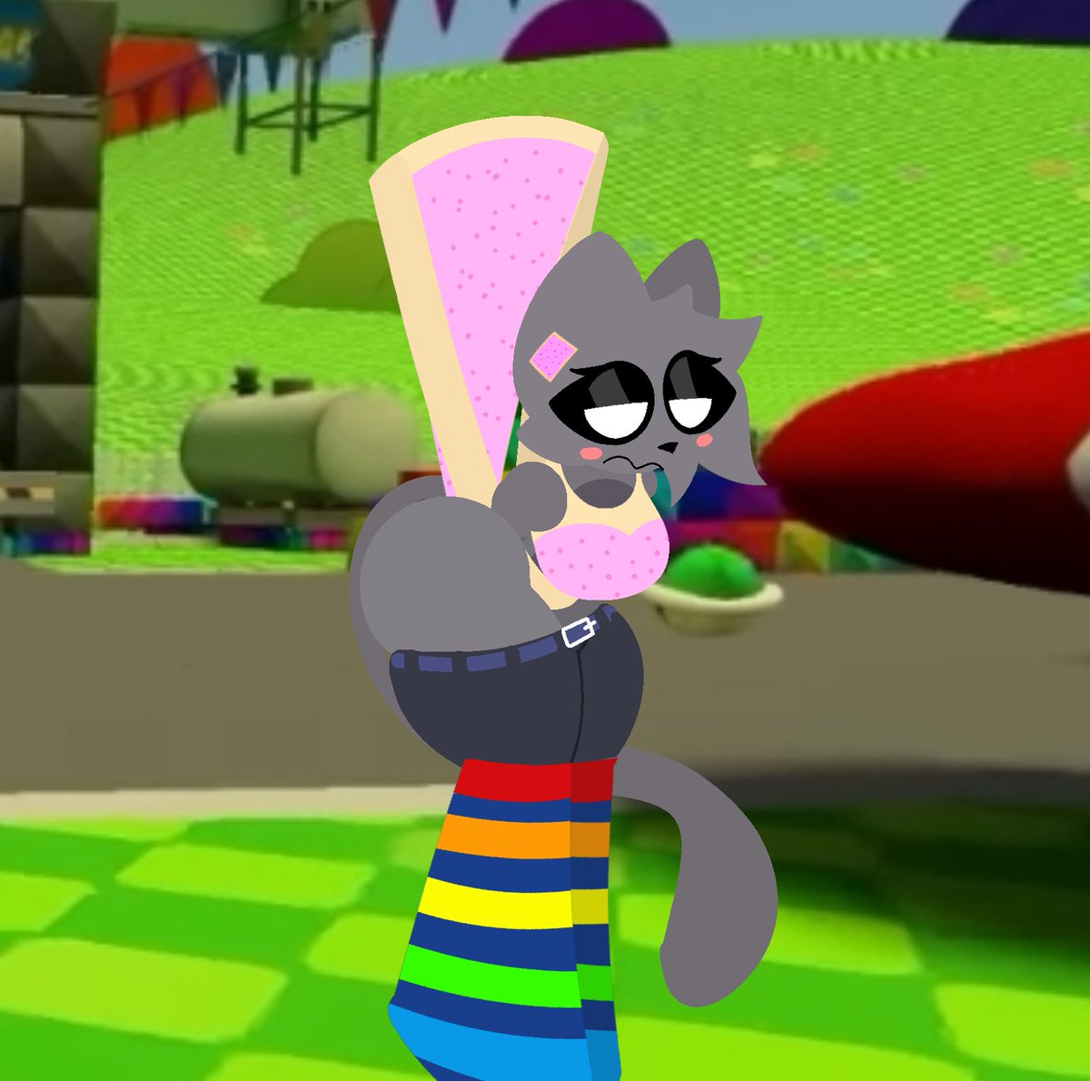 EmiFloralis's tweet photo. #wedgieart
#atomicwedgie

Nyan https://t.co/tJL7erfgMT