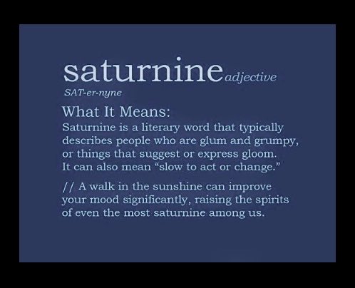 BluebellRaven's tweet photo. Word of the Day ✍️ —Saturnine—
"He stood a stranger in this breathing world,
An erring spirit from another sphere;
A saturnine and solitary man,
Who found no joy in what the crowd held dear."
Excerpt from Childe Harold's Pilgrimage by Lord Byron. https://t.co/ofyubcFwce