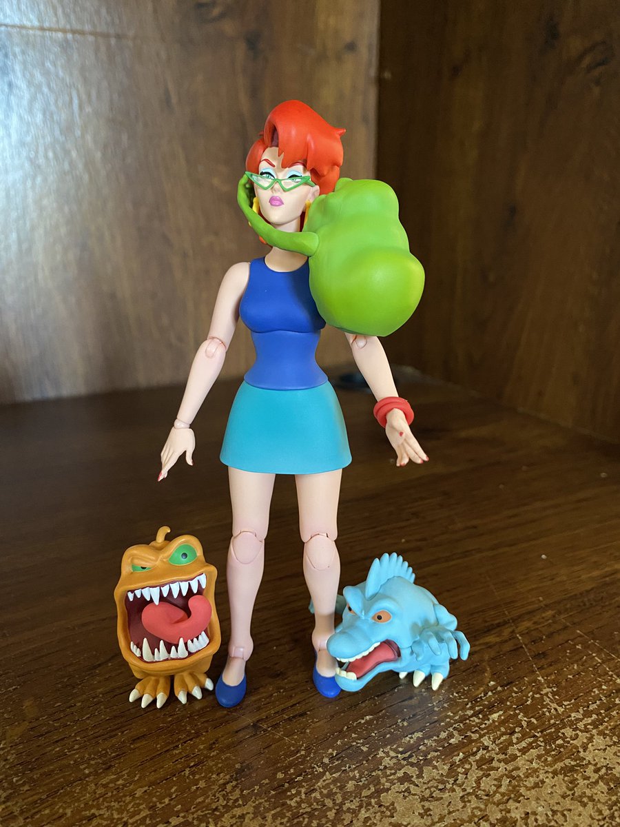 TheKennyEstes's tweet photo. Who you gonna call?

Who gonna answer your call?

Janine has arrived. It’s so great to have her, really completing the team. The desk’s also excellent. The ghosts &amp; kissing Slimer are great bonuses.

#TheRealGhostbusters #Ghostbusters #toycollector #toyphotography https://t.co/aBKUxlRtpX