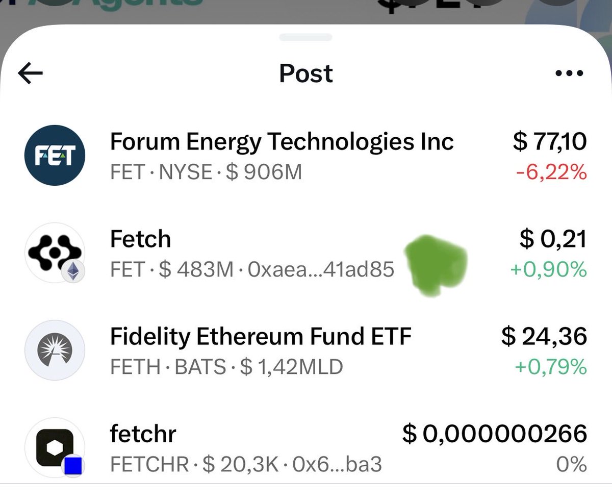 RozeboomRu21393's tweet photo. @Velum_Mayilum Hi mate! Please select the right ethereum:0xaea46a60368a7bd060eec7df8cba43b7ef41ad85 https://t.co/Z9SO00RXc7