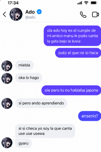 PetrikovMi35923's tweet photo. de nada chicos
fui yo el que se lo pidio por el cumple de un amigo
aqui dejo evidencias https://t.co/IQe6CXrTIb