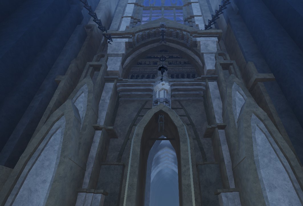 MonoKultureTO's tweet photo. Finished the cathedral i had started on sanctum, but for another roblox game now, it's a 'secret' though #robloxdev #robloxㅤ https://t.co/ZOL159OyR4