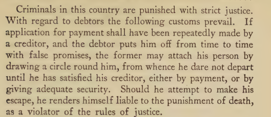 HQuarterma43504's tweet photo. OP made it up btw. Meanwhile, actual Marco Polo on Southern India:

"Brahmins are the best and most honourable merchants that can be found. Nothing can cause them to speak an untruth".

"Criminals are punished strictly"

"Both men and women bath twice a day, they reserve separate drinking vessels for every individual and do not share."

https://t.co/uypb0MY4Ox