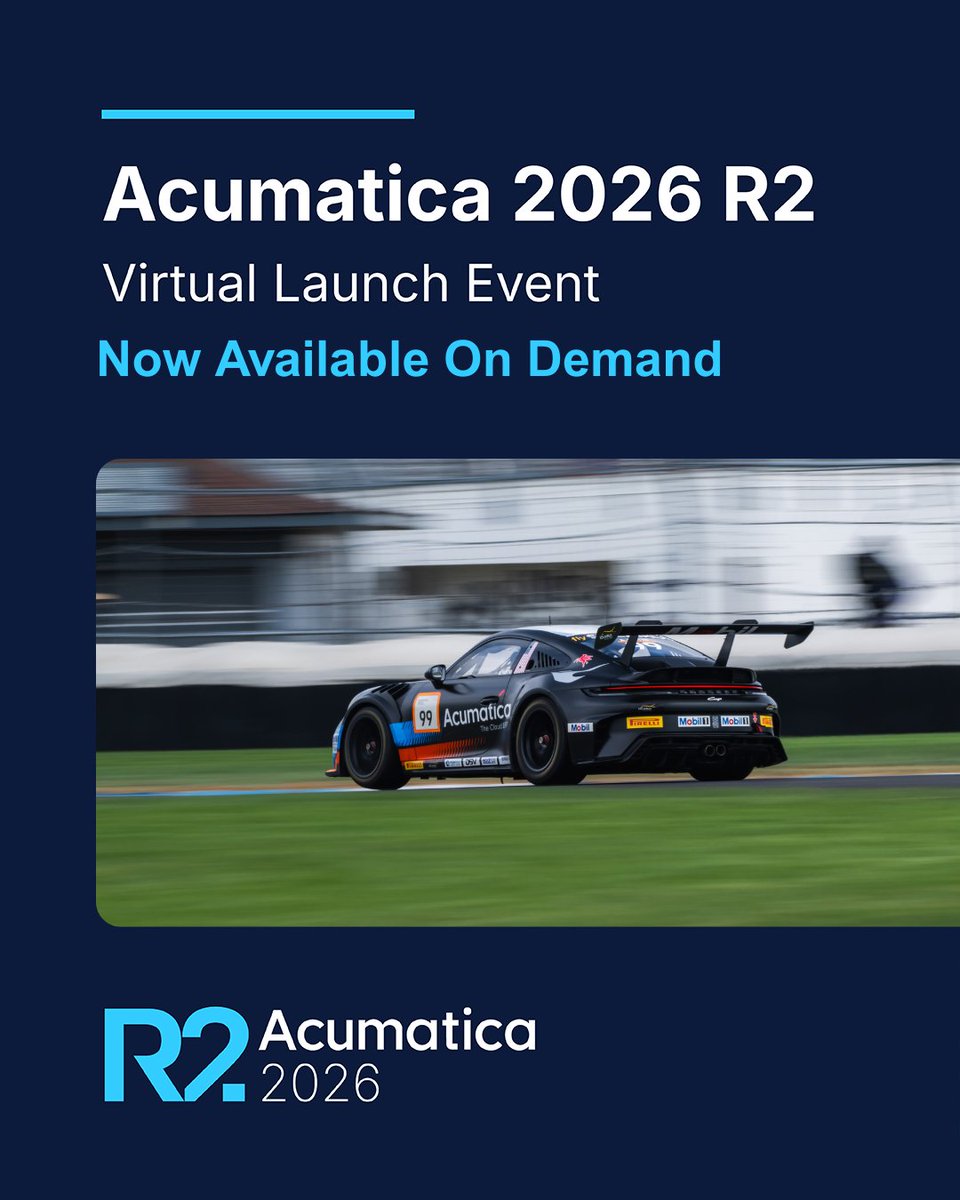 Acumatica tweet picture