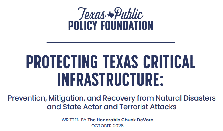 ChuckDeVore's tweet photo. I'm out with my latest @TPPF research - this time on a grave topic: our lack of serious civil defense preparations in the face of dangers arising from great power conflict not seen since the Cold War. The good news is Texas can do something about it.
https://t.co/Mig35BoxyZ https://t.co/n1RLfDJrfa