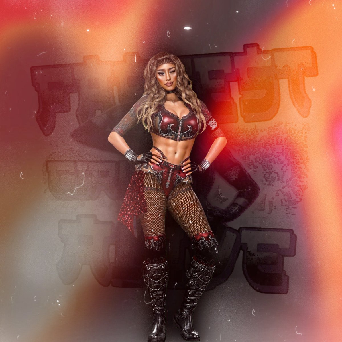 TheLexiLi's tweet photo. `ঔঌ. 
- 𝔬𝔫𝔢 𝔤𝔦𝔯𝔩 𝔯𝔢𝔳𝔬𝔩𝔲𝔱𝔦𝔬𝔫. ❤️‍🔥
#WWE2K26 https://t.co/hiZLegBAWt