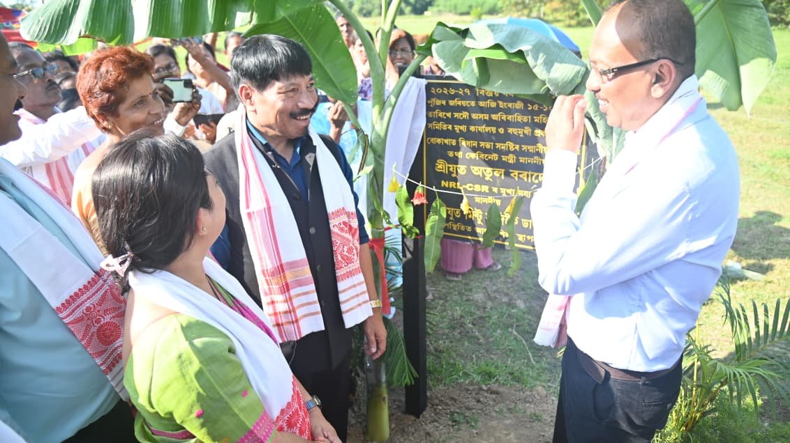 ATULBORA2's tweet photo. Glad to have attended the foundation stone laying ceremony of head office and Multi-Purpose Project Building of the All Assam Unmarried Women Development Committee at Bokakhat.

Funded by CSR initiative of @NRL_MoPNG , the multi-purpose project is envisioned to play an important role in promoting self-reliance, social dignity and the overall development of unmarried women.

This initiative will not just empower women to become self-reliant but also contribute positively to the socio-economic development of society. I hope this project opens new avenues of opportunity in the lives.