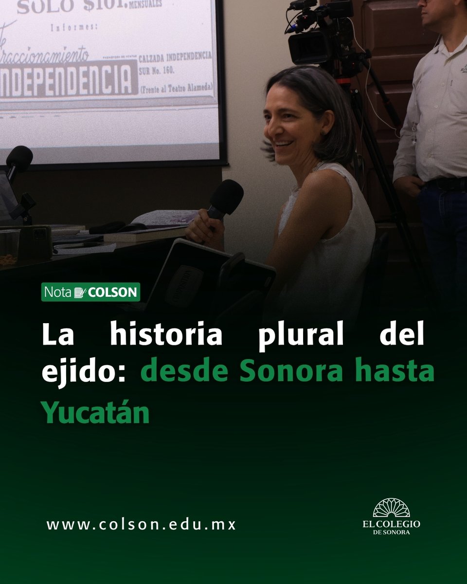 Colsonora's tweet photo. 📰| #notaColson 
Especialistas de nueve instituciones nacionales se reunieron en @Colsonora para reflexionar sobre esta forma de propiedad de la tierra.

Más información en: https://t.co/bRv3XDE8Vc https://t.co/Doz9whEmfT