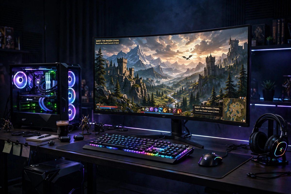 JahanzaibJimmy's tweet photo. PC gamers are split: single-player epics you finish once and remember forever, or online worlds you grind for years. Story vs grind. Which side are you actually on? ๐ฎ #PCGaming #ComputerGames https://t.co/jwjROB4pW2