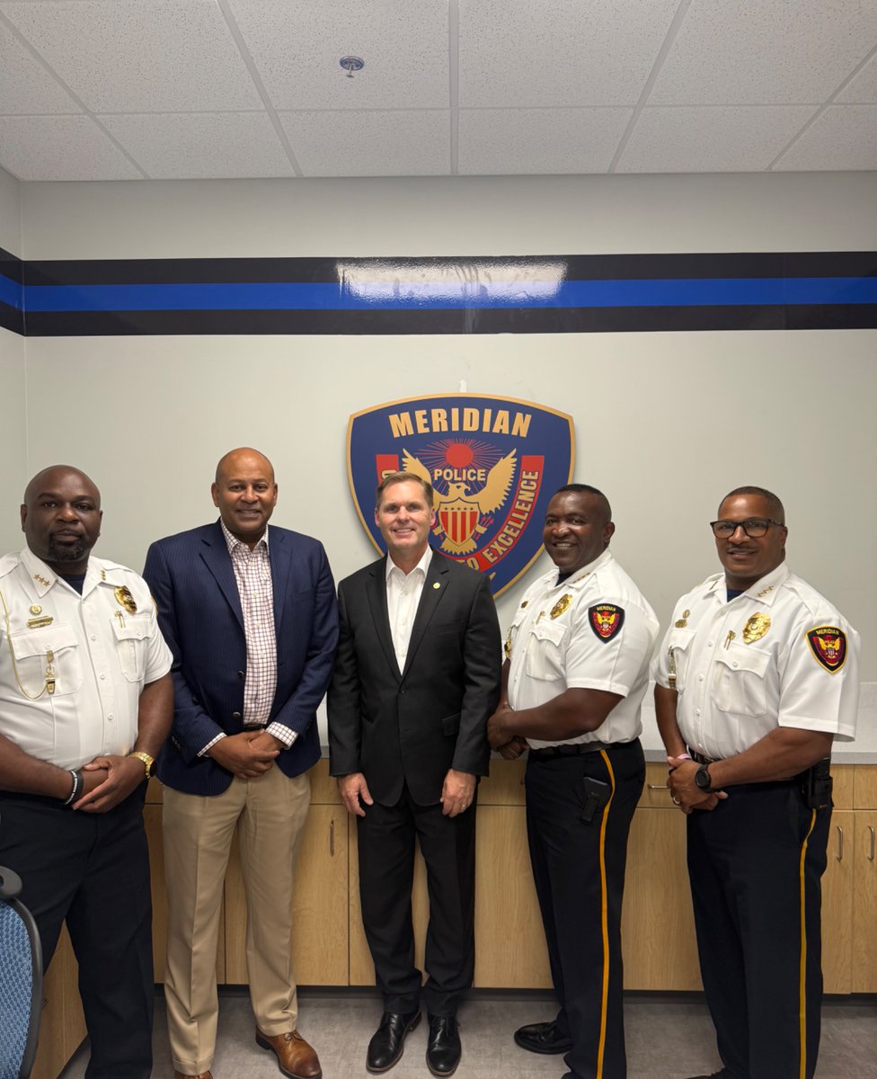 RepMichaelGuest's tweet photo. Thank you to the Meridian Police Department for inviting me to tour the Real Time Crime Center in Meridian. I appreciate the opportunity to see how this technology is used to enhance law enforcement and make our communities safer. https://t.co/yfeChJgrUr