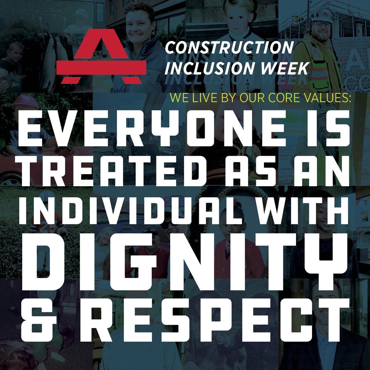 Andersen_Const's tweet photo. Construction Inclusion Week highlights our Core Value: "Everyone is Treated with Dignity and Respect."  

Our Then &amp; Now posts show that each individual’s unique talents enrich projects. Let’s celebrate individuality and foster belonging year-round! https://t.co/ROVZrQVwtM