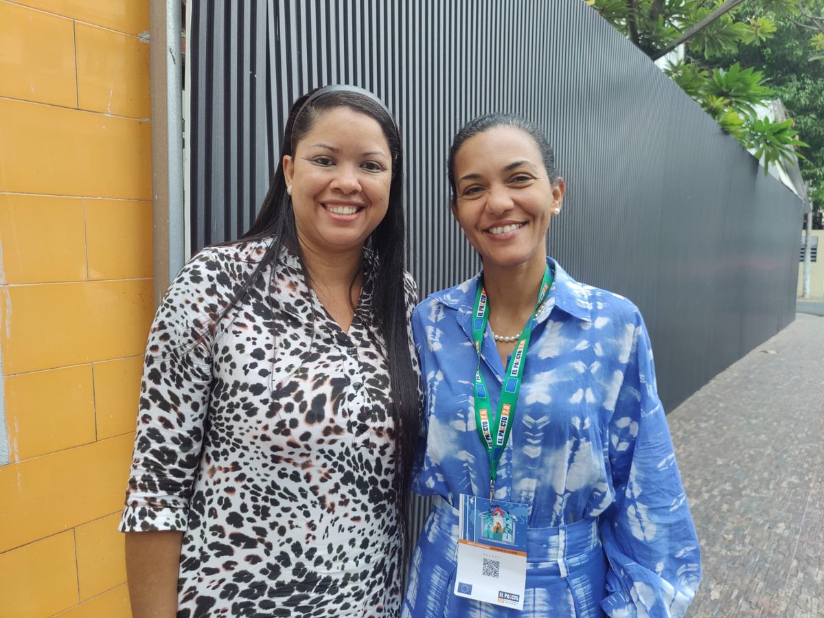 Minjus_Cuba's tweet photo. 🇨🇺 Viceministra de Justicia de Cuba, @DiazYashna , sostiene provechosos intercambios en el Encuentro Anual 2026 de EL PAcCTO 2.0 en Santo Domingo, foro sobre cooperación 2027-2030 y lucha contra redes criminales transnacionales.

#Cuba 🇨🇺 https://t.co/JyQkvX6Nux