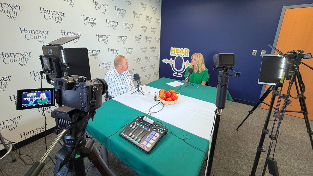 HanoverVa's tweet photo. Our new General Registrar and Director of Elections, Dave Nichols, joins us on the latest episode of Hear In Hanover to break down what voters can expect and just how easy the early voting process is.

Tune in to #HearInHanover at https://t.co/SzSbV7YWtt.

#HanoverVA https://t.co/8zvJYyBC9M