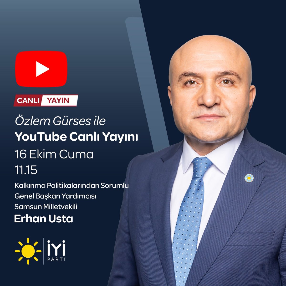 55erhanusta's tweet photo. Milletin parasını kimler götürdü, kimler yol verdi, kimler göz yumdu?

Fon soygununu ve denetlemek yerine seyreden kurumların sorumluluğunu canlı yayında konuşacağız!

Bu dosyanın üzerini örttürmeyeceğiz!

📅 16 Ekim Cuma | 🕚 11.15
📺 @OzlemGurses ile YouTube canlı yayını

Forumda buluşalım 👇🏽