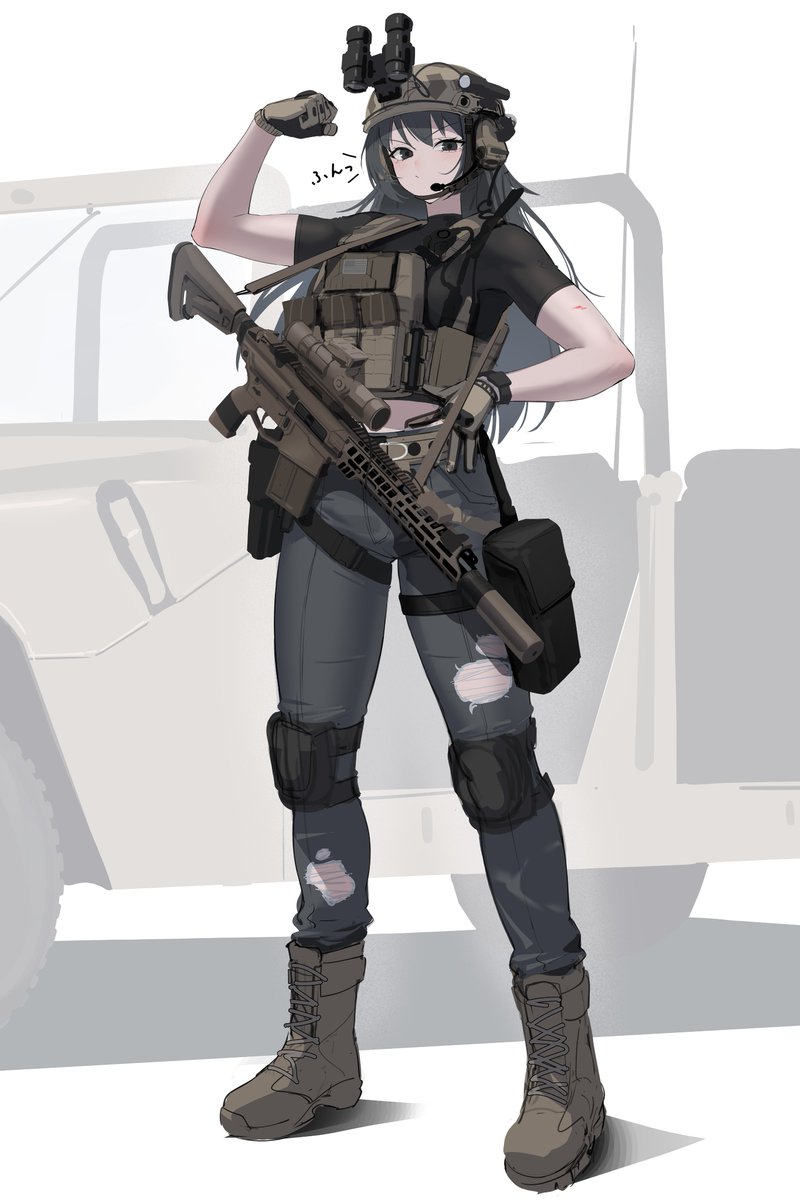 wtsthk's tweet photo. New oc proto
たまにはフル装備のキャラも https://t.co/6beZsdNRqI