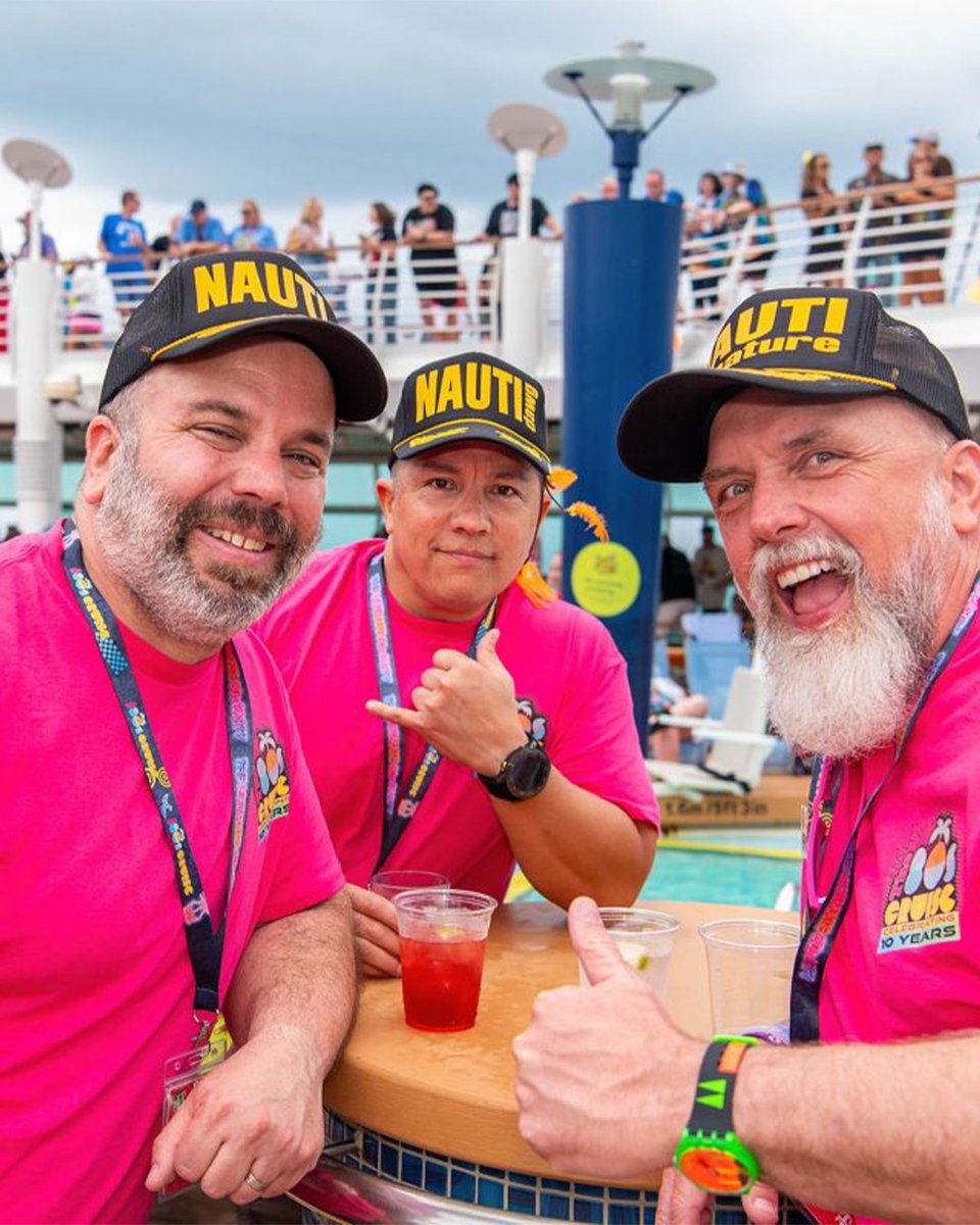 The80sCruise's tweet photo. Pretty in pink. Rad at sea. 💗🚢​

Our guests brought a little John Hughes energy to The 80s Cruise, and we’re totally crushing on these looks.​

#onlyonthe80scruise #prettyinpink​ #the80scruise https://t.co/d0SbFXkPlf