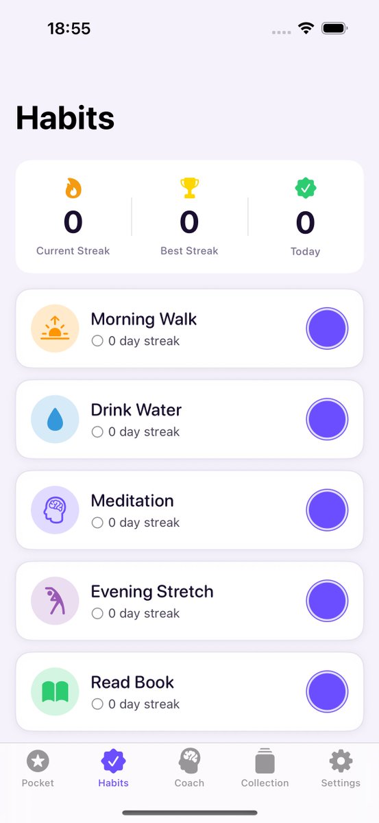 DailyTeachi's tweet photo. Bring your daily wellness signals together.VitaMindGo Pro integrates habits, sleep, Apple Watch metrics &amp; an on-device AI companion with 100% biometric privacy.Explore on iOS:https://t.co/4YwxIQTKM6 #AppleWatch #Wellness #Privacy https://t.co/Q9n6ivrHMg