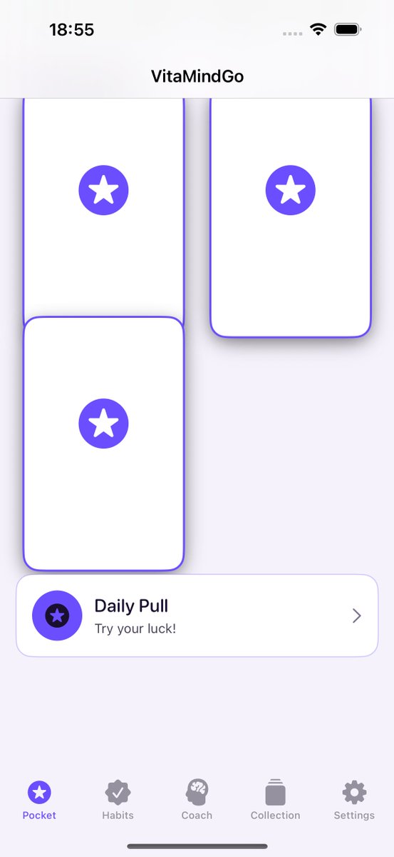 DailyTeachi's tweet photo. Bring your daily wellness signals together.VitaMindGo Pro integrates habits, sleep, Apple Watch metrics &amp; an on-device AI companion with 100% biometric privacy.Explore on iOS:https://t.co/4YwxIQTKM6 #AppleWatch #Wellness #Privacy https://t.co/Q9n6ivrHMg