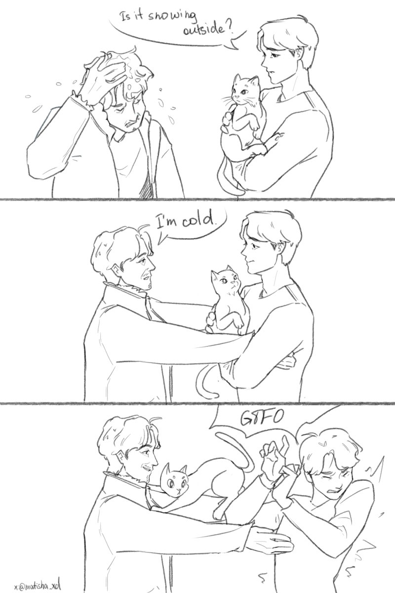matisha_xd's tweet photo. day fiveee. domestic fluff.
only scetch for today and maybe tomorrow too.
#BeyondEvilWeek2026
#beyondevil #jwds https://t.co/FowlL7ndgb
