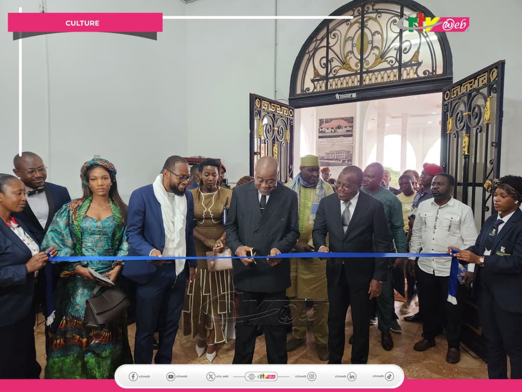 CRTV_web's tweet photo. Le musée national de #Yaoundé accueille depuis ce jeudi 15 octobre 2026, l’Acte II des Résidences d’Artisanat d’Art, du Design et de la Création (#RAADEC). Jusqu’au 15 novembre prochain, cette exposition met en valeur le savoir-faire des artisans et la créativité contemporaine https://t.co/ALNXlQKnBe