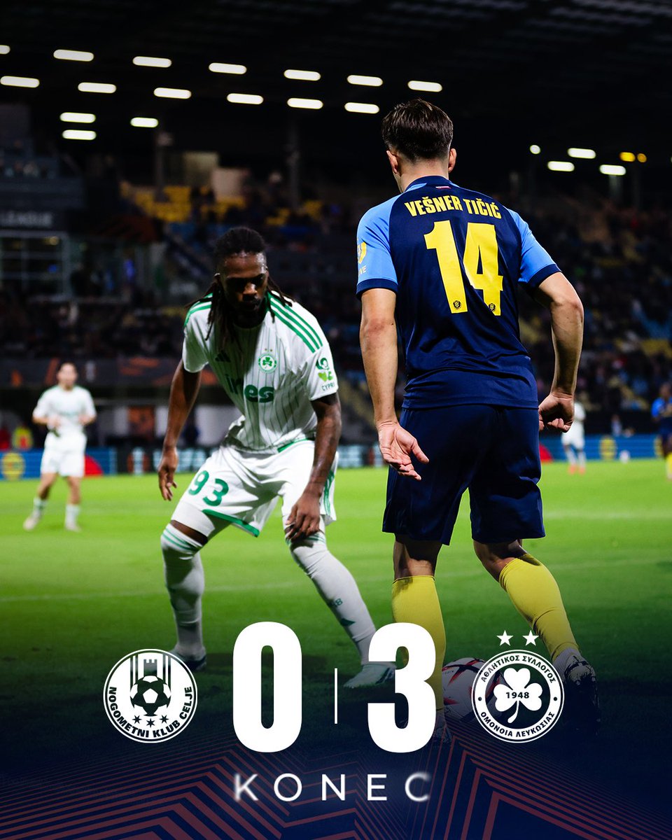 NKCelje's tweet photo. Poraz na prvi domači tekmi v UEFA Europa League. https://t.co/IEbOT3FSlT