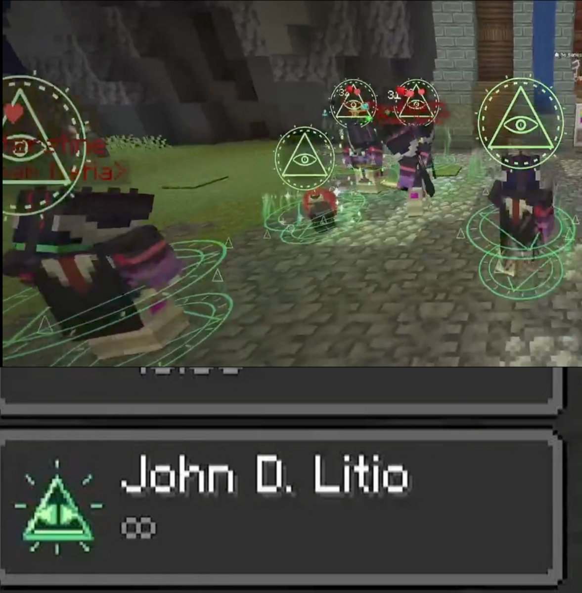 Cathy_nwn's tweet photo. de verdad crearon un efecto custom de John D Litio 😭😭 https://t.co/Tv1PQ4b9mH