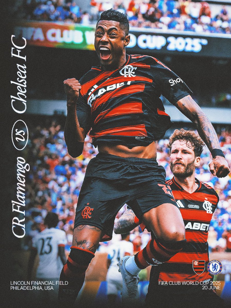 FIFACF's tweet photo. Flamengo 3-1 Chelsea. Unforgettable. https://t.co/9tAfkn2bTW