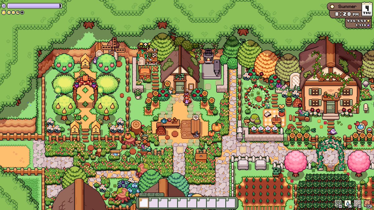 wishblooms's tweet photo. saw that there's a storage shed mod so i've switched out the greenhouse for it and made some personal edits, gonna make it into a workshop for march ♡ https://t.co/12DvPbSGC6