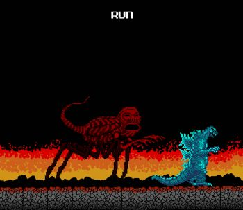 Jonthezilla's tweet photo. HOT TAKE: Godzilla horror projects should focus more on putting Godzilla in horror SETTINGS rather than making him the horror. https://t.co/RYUXswpNa1