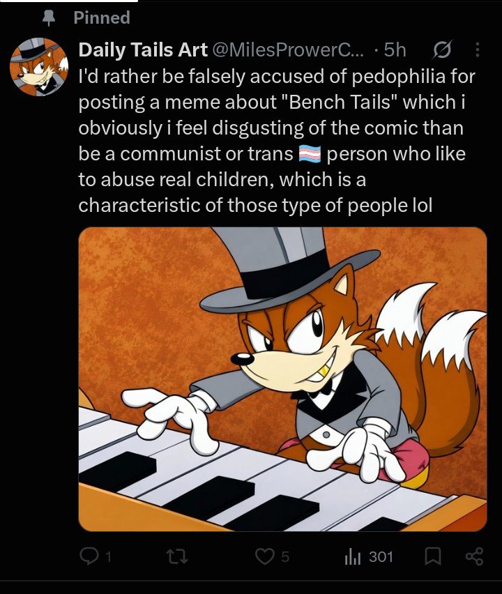 MilesPr0wer1992's tweet photo. Another reason to not follow they are transphobic https://t.co/qffNtzuacu