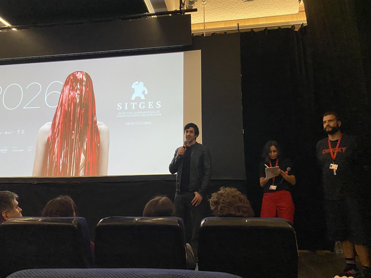 Aureli_DelPozo's tweet photo. Presentación BREEDER en Escorxador #Sitges2026 https://t.co/IAJsuFlf9J