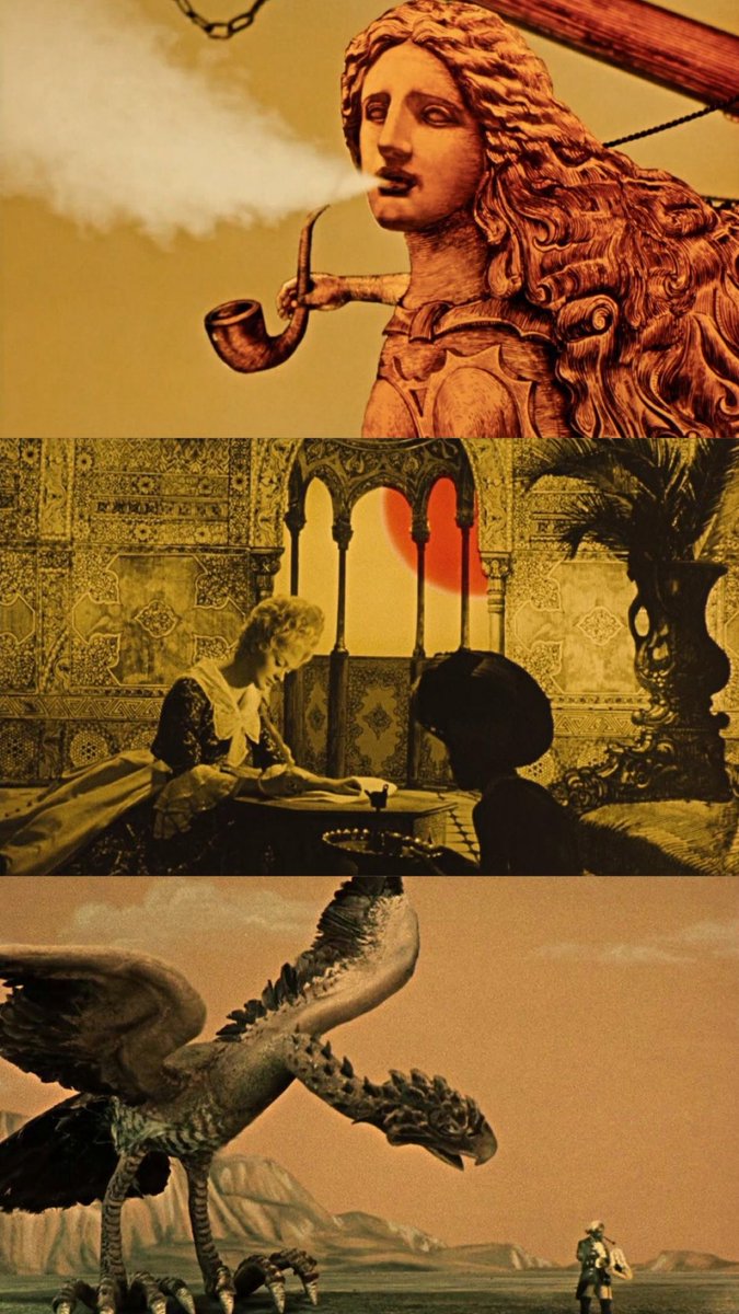 adolcereverie's tweet photo. สวยมากจริงๆ y-y ได้แรงบันดาลใจมาจากภาพแกะสลักของ gustave doré ฉากวาดมือ cut-out animation + stop motion การย้อมสีใดๆคือตาย ฟินใจจะขาด เรื่องราวก็สนุก (มีให้ดูใน youtube) https://t.co/qC5dUeccZN