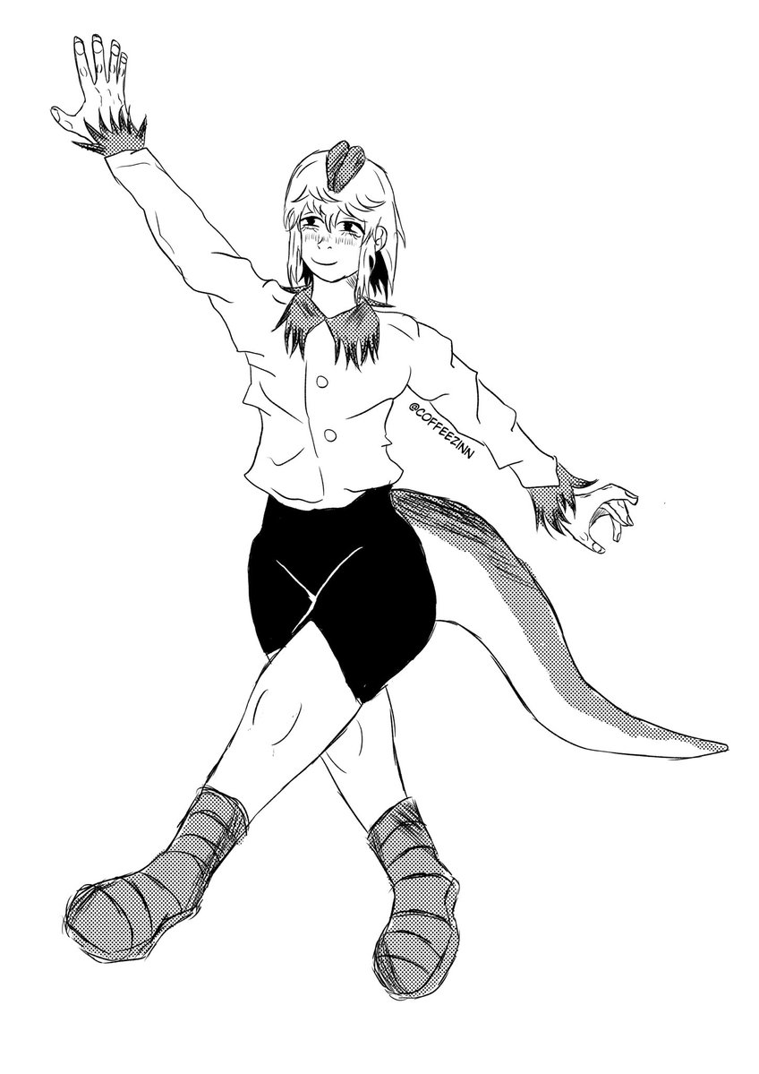 Koffeekkj's tweet photo. Liza dilophosaurus https://t.co/IbYNPJHO0r