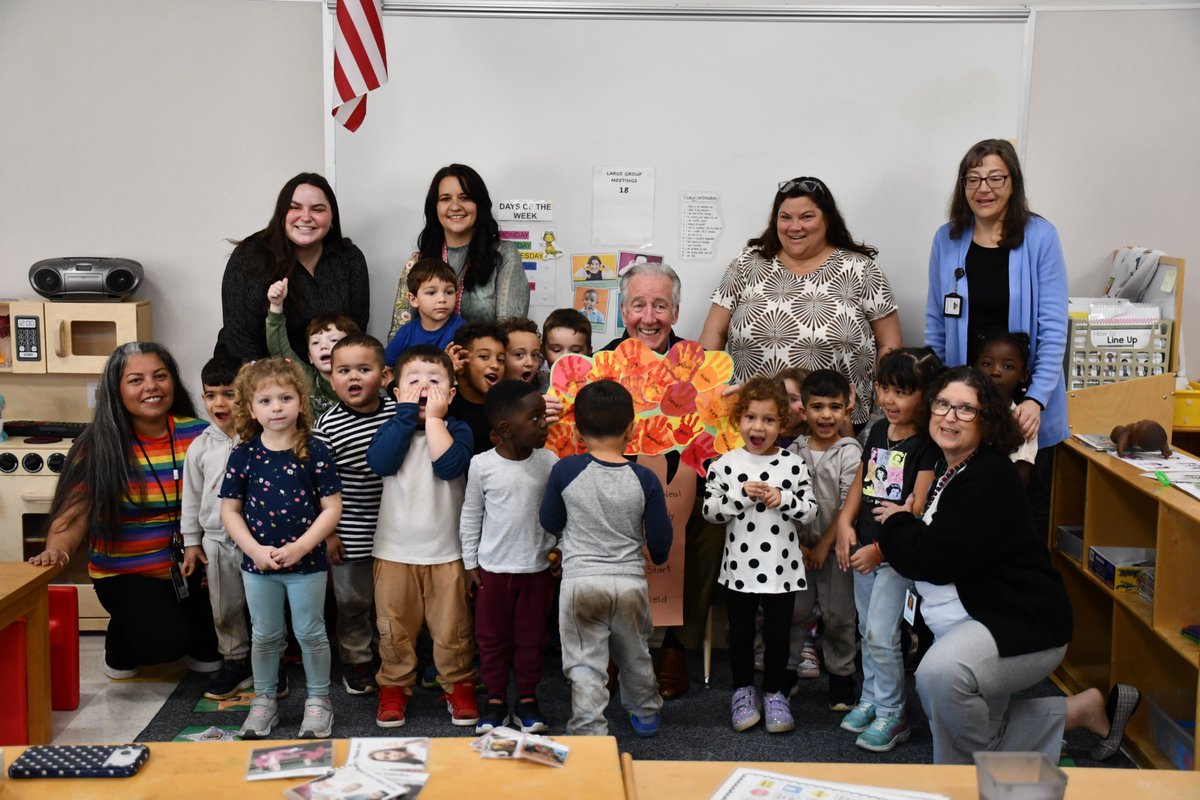 RepRichardNeal's tweet photo. Yesterday, I visited with students and staff at the East Brookfield Head Start to highlight the good work that goes on at Head Start programs across the country every single day.

Over the last six decades, Head Start has given disadvantaged children one of the most valuable gifts we can offer: a chance—a chance to overcome barriers and achieve their potential. For the thousands of households in Massachusetts who rely on its critical services, it is a lifeline for working families striving to create a better future for their children.

That is why the Trump Administration's latest proposal to overhaul Head Start standards nationwide is reckless and misguided, and would do nothing but undermine their work and jeopardize the services children and families depend on. I urge my Republican colleagues to join us in demanding that HHS withdraw this reckless and ill-considered proposal.