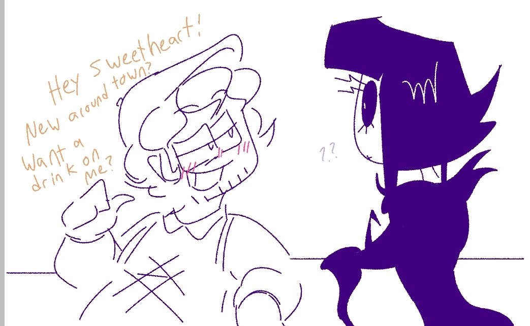 fxkkuchini's tweet photo. 🥝 Roy and Skid's reunion at a bar was rly awkward... https://t.co/dayDsI2NBn
