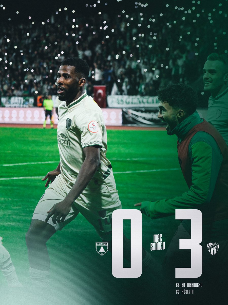 BursasporSk's tweet photo. MAÇ SONUCU 🔥🐊

Muğlaspor 0-3 Bursaspor https://t.co/t10lMHLmdt