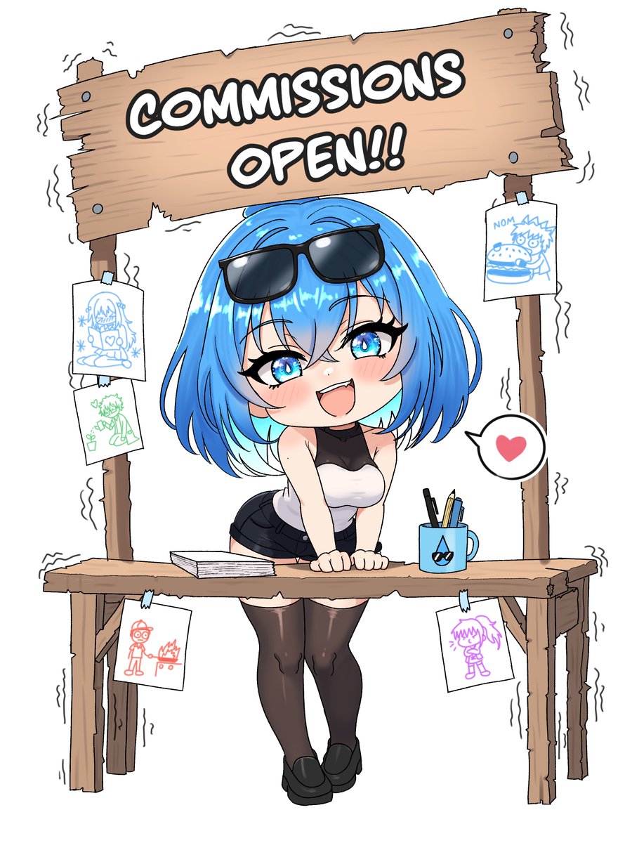 JorgeyWater's tweet photo. COMMISSIONS ARE OPEN AGAIN!
5 New Slots are now available on my VGen

More info in my bio! https://t.co/TCdrAfETVK