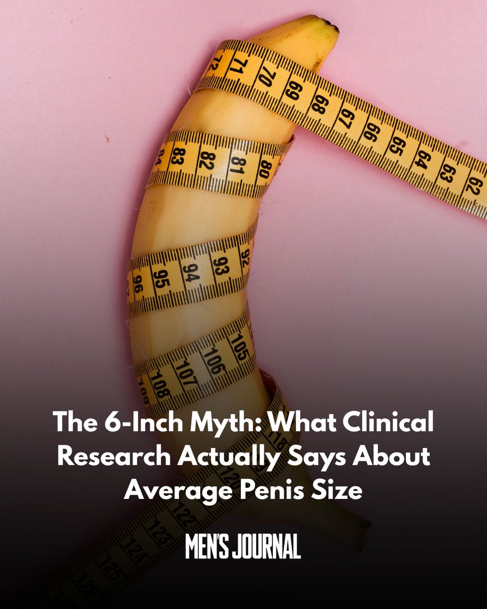 MensJournal's tweet photo. Landmark research and a consultant urologist separate medical facts from cultural fiction. https://t.co/lvRkGTevoO https://t.co/Jcsxt22NiG