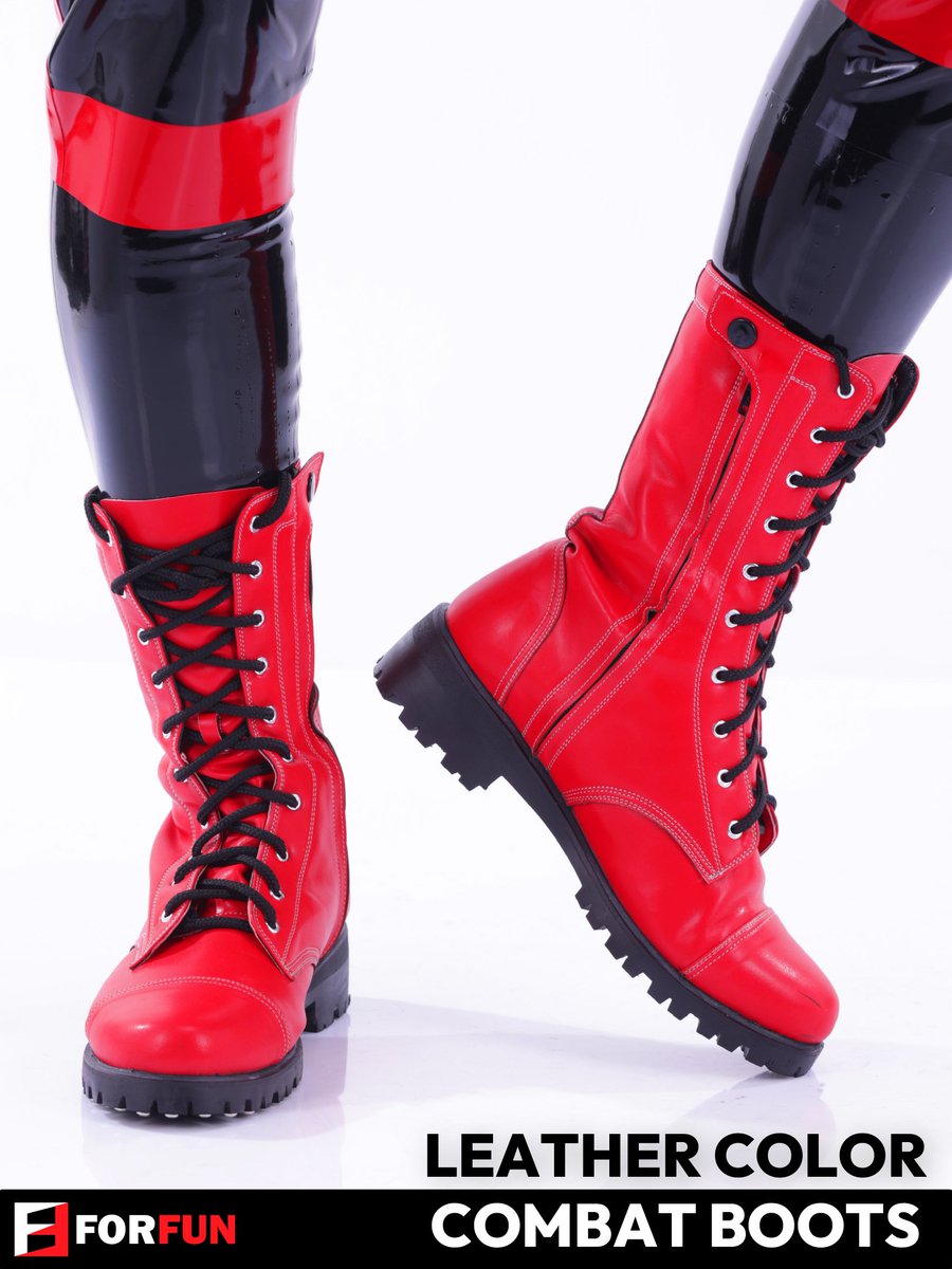 forfunbangkok's tweet photo. LEATHER COLOR BOOTS 👢
Bold colors. Strong style. Make every step stand out.
https://t.co/zAQuH7nzkc
#CombatBoots #FORFUNBangkok https://t.co/yNQxAjJlEK
