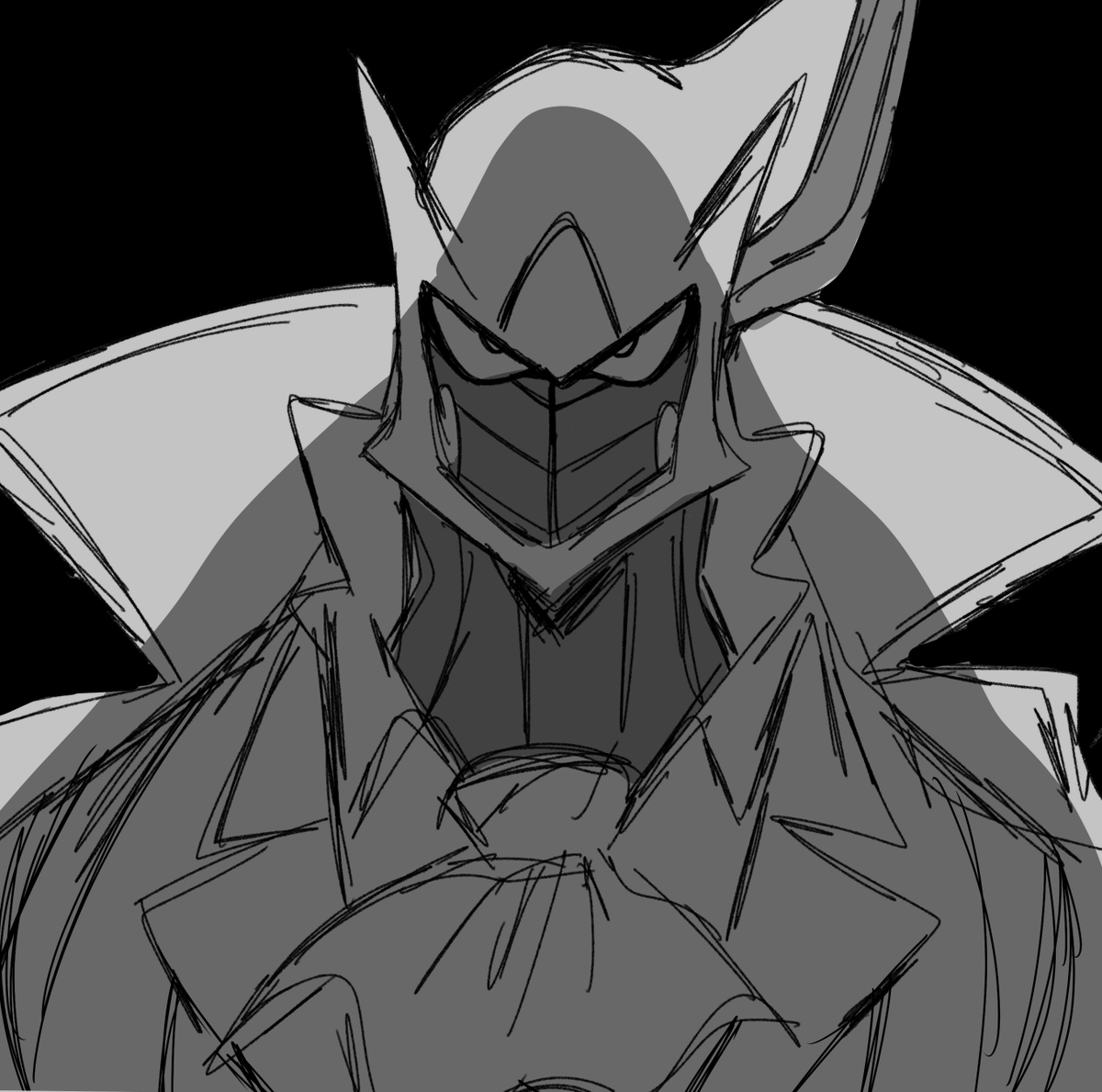 Juggermelon's tweet photo. I haven't really posted it anywhere, but a year ago or so, I turned this Arceus OC into a hardened CEO who pushes around @Racesolar's big Giratina 

Here's some old sketches I never ended up posting 😅 https://t.co/bgZLLphulg