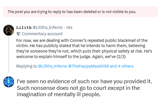 Tezz3ract's tweet photo. Unblocks, posts nonsense, reblocks. 

Weaksauce https://t.co/7nczOGvzCm