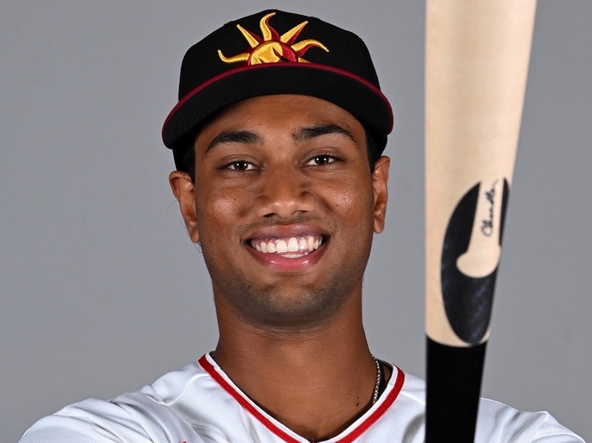 SleeperAngels's tweet photo. Arjun Nimmala AFL stats (6 GP):

.292 AVG, 2 XBH, 4 RBI, 7 BB, .910 OPS https://t.co/mCzb0DxpD4