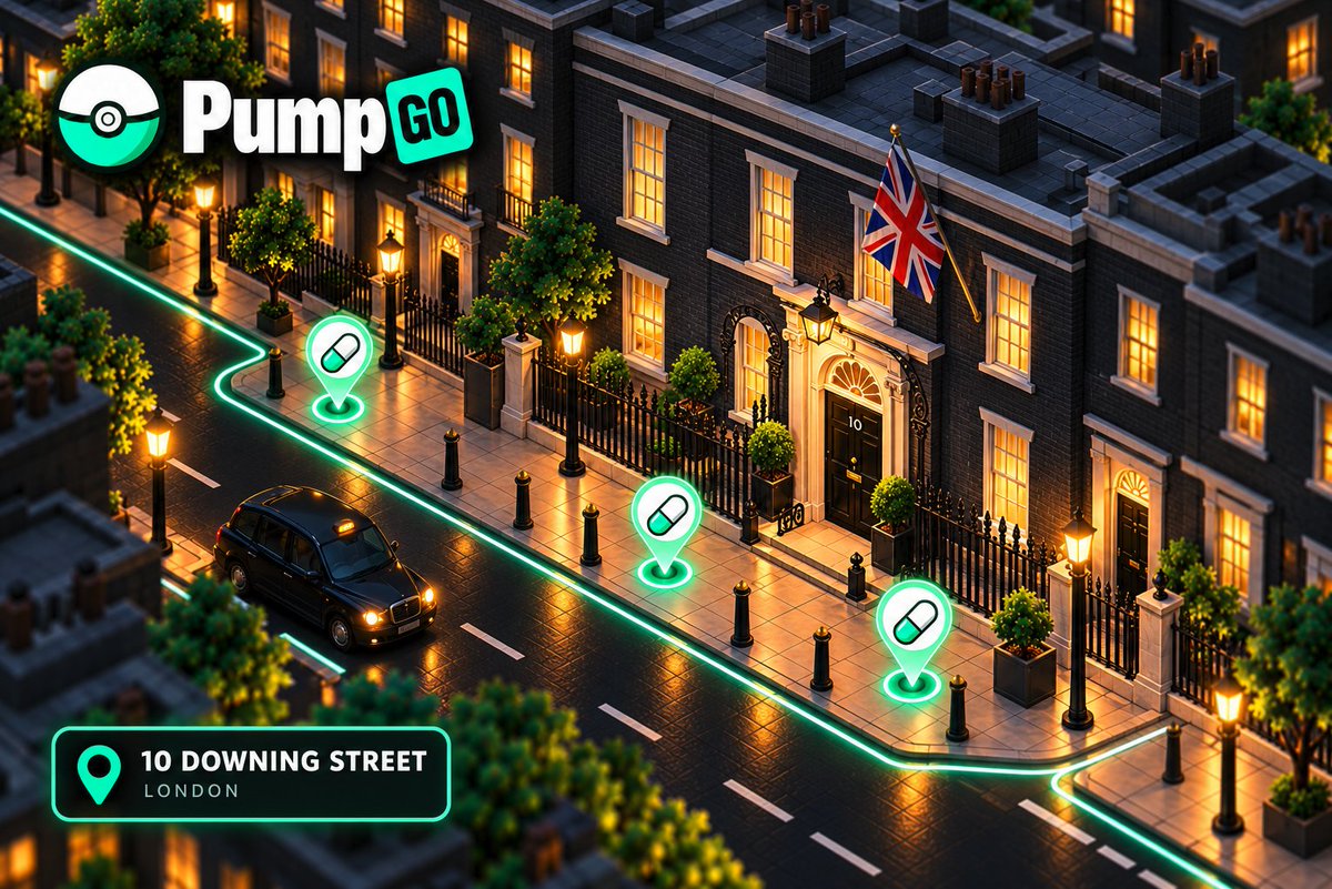 PumpGOWorld's tweet photo. There is $100 outside No.10 downing street in london @GOVUK 

$GO get it https://t.co/y8GtnWLqI7