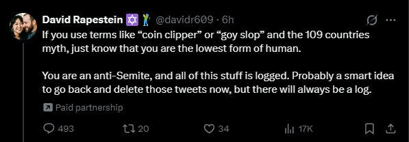 MerinaHansen's tweet photo. @davidr609 @leftbehindchild Hey! RAPISTraeli JewZioNazi, your usual lying sessions are showing. https://t.co/UOTDHx2Uzc