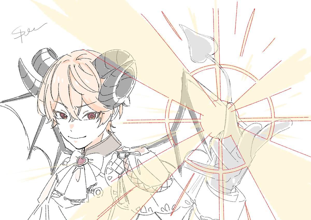 shio_sp00n's tweet photo. もうすぐ🎃だし👿なVD🌟が描きたくなりました。 https://t.co/xwxvnLsZ2D