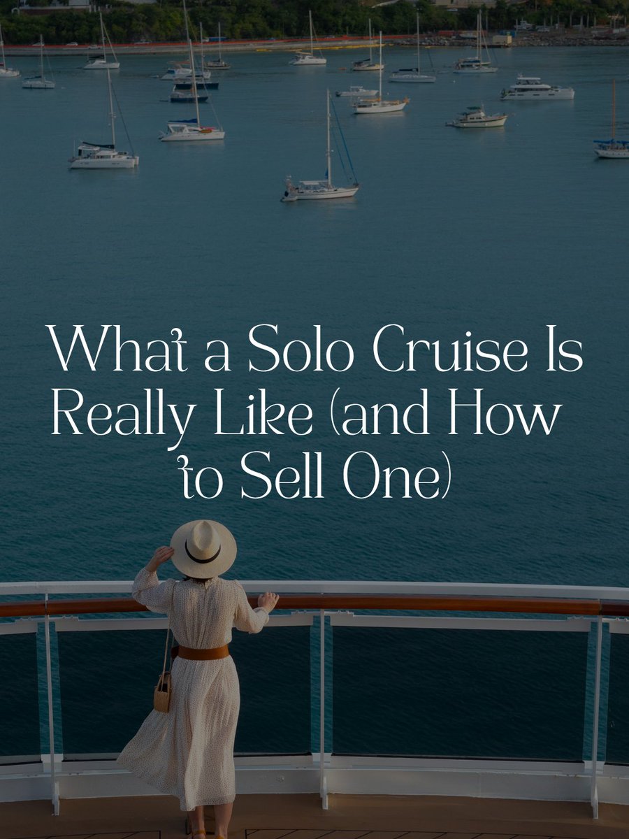 LuxuryTAmag's tweet photo. Solo cruise travel is trending, but that doesn’t make it less intimidating. 

Read more:  https://t.co/phg2BCElKJ https://t.co/DL5V4brj77