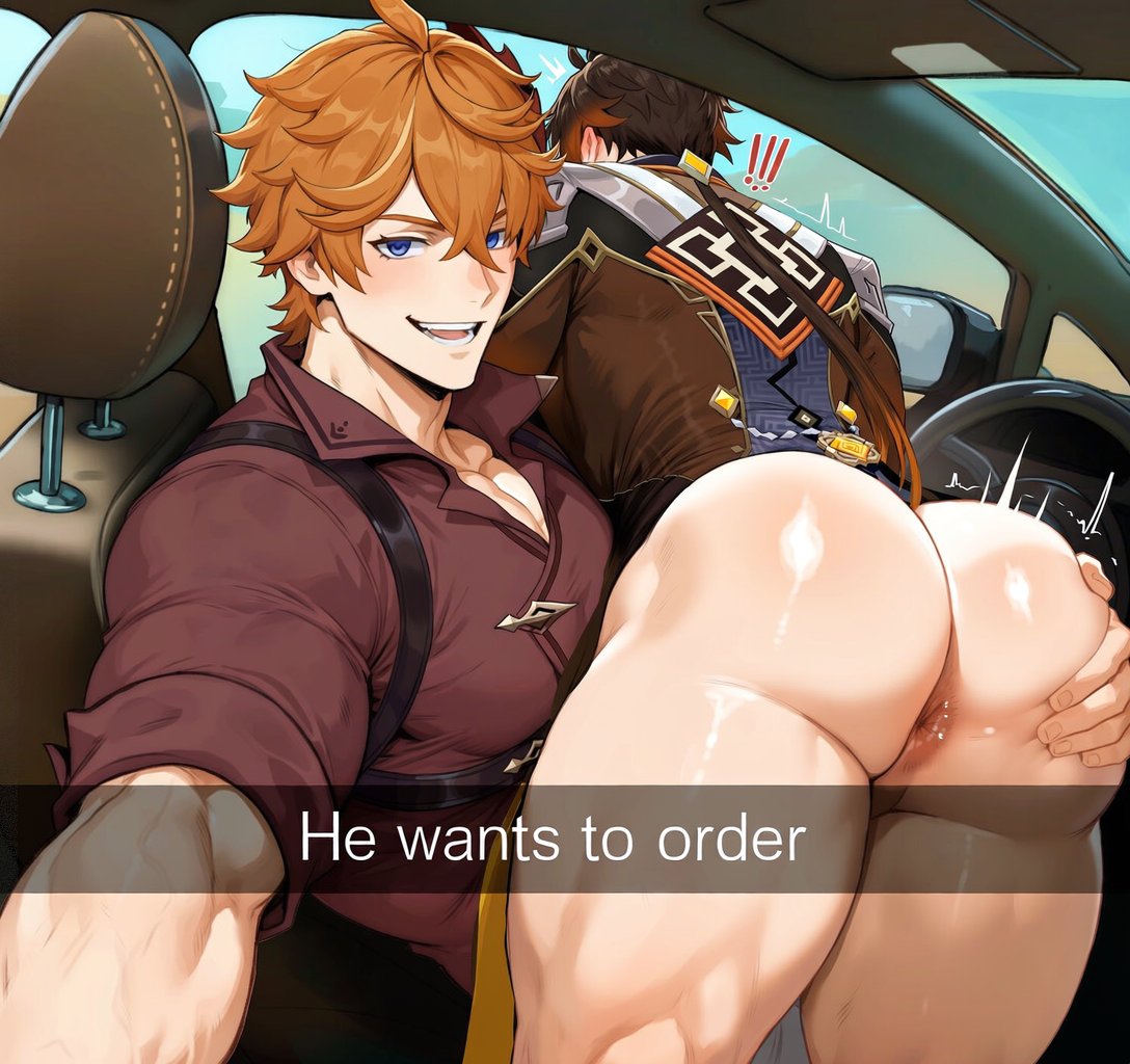 hidu09's tweet photo. He wants to order x Genshin men only versio!

#bara #nsfw #bl #r18 #aiart https://t.co/1fBmqmYfBa
