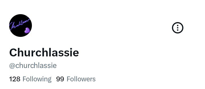 churchlassie's tweet photo. 99 followers!! I'm so happy 😭🙌🏿 
1 person to go for today. 🥹💜🙌🏿 https://t.co/6InOSNLdad