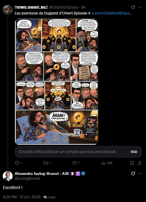 egregoor's tweet photo. 🍋 À votre avis, pourquoi l'indic Amalek, qui calomniait matin et soir Pierre Hillard, Monsieur K et Gregor Ovitch durant 2 ans...
Ne se concentre t-il plus depuis juin qu'aux 2 premiers, épargnant soigneusement celui qu'il dépeignait de la même façon que #Soral ?
Réponse dans le prochain #DoubleDouille pour vous expliquer leur impérative « Déviation de la rondelle » afin de blanchir Hillard et #Soral avant leur réconciliation ⤵️
NB : Outre les félicitations de Captain #Douille @JuvingBrunet l'image 1⃣ notons que dans l'image 3⃣ que le compte qu'Alexis #DPDB (ou sa femme) me consacre obsessionnellement (ce n'est qu'un début, 2 abonnés dont Amalek) il plaçait déjà il y a un mois @chBouchet @CeriseLucien @PierreHillard @OfficielSoral et @StanislasBerton du même côté !