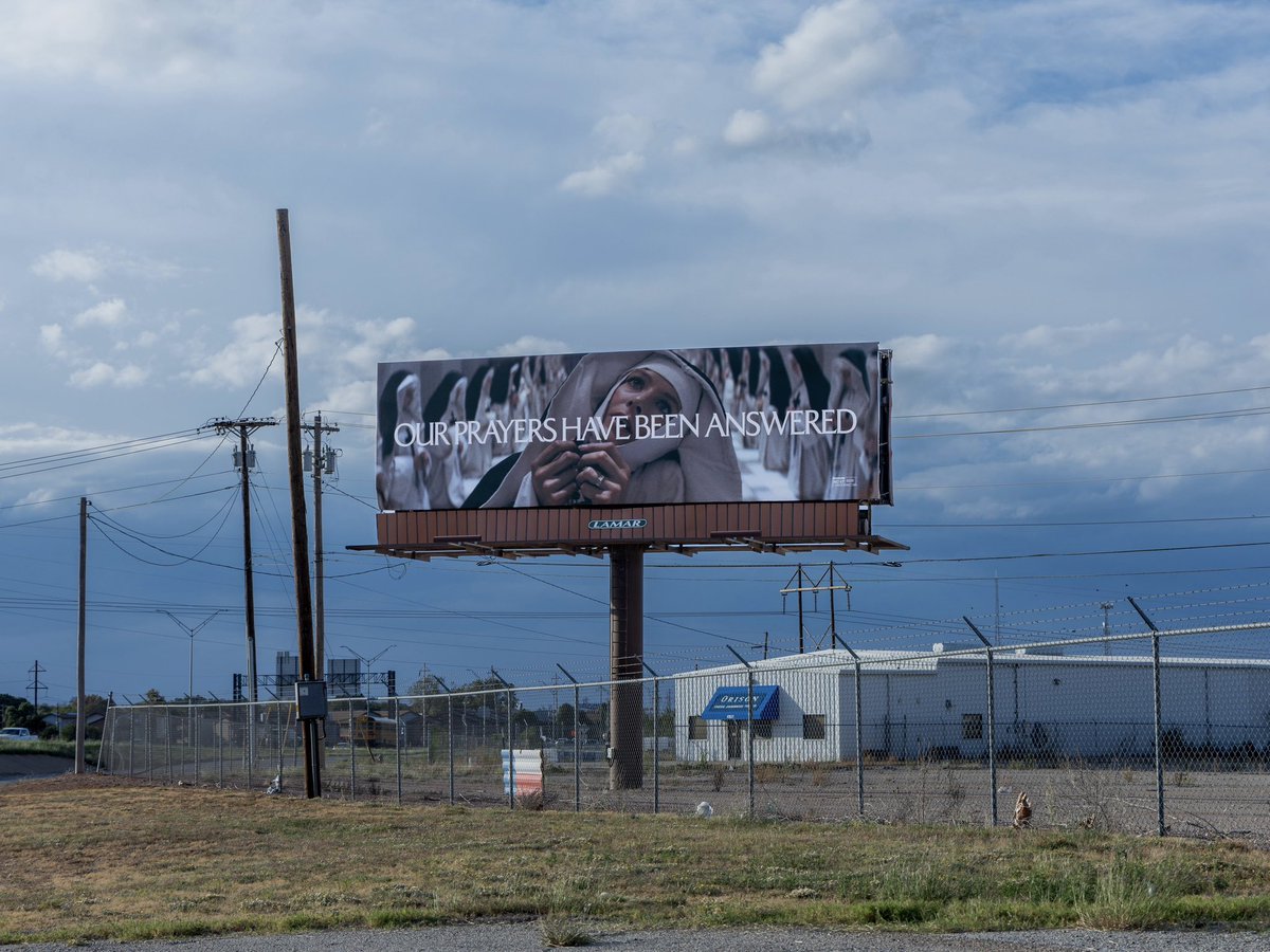 clockwork_wb's tweet photo. Don’t mess with Texas. KEN RUSSELL’S THE DEVILS is finally big in the Bible Belt. 

32°23'28.2"N 99°44'43.2"W https://t.co/HK1LEGy9WT